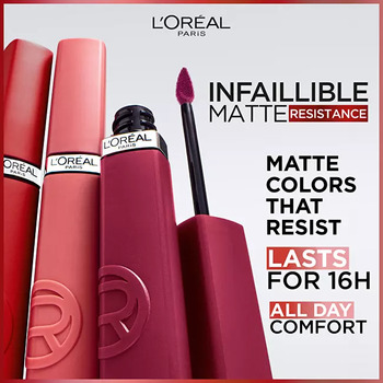 Infaillible Matte Resistance Lipstick - Matný hydratačný rúž 5 ml
